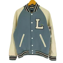 LACOSTE ラコステ　スタジャン　切替　レザー　ヤギ革　ウール　キルティング BPF01_LSPW_BH7230-10_SIX02?$