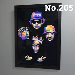 2パックの額入りポスターです！ 額付き】A4ポスター 2pac Tupac shakur thug life - メルカリ