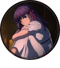 間桐桜　Fate/stay night Heaven's Feel 缶バッジ Fate/stay night[Heaven's Feel] 間桐桜 ディスクフレーム風