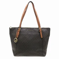 マイケルコース MICHAEL KORS バッグ トートバッグ 35F8GC6T7B ブラウン シアラ シグネチャー ラージ ブラウン レディース 【中古】