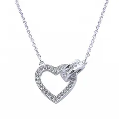 スワロフスキー ネックレス レディース Lovely ハート シルバー 5636444