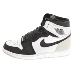 NIKE (ナイキ) AIR JORDAN1 RETRO HIGH OG Bleached Coral 555088-108 エアジョーダン1 ハイカットスニーカー ブリーチドコーラル ブラック/グレー US10/28cmのサムネイル