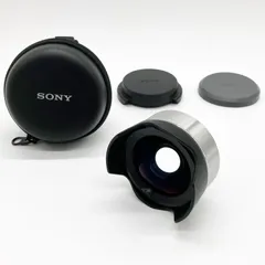 人気定番SONY E 16mm+VCL-ECU1ワイドコンバーターセット3905-1 レンズ(単焦点)