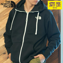 【ムラスポ公式】THE NORTH FACE　ザ ノースフェイス　パーカー　ジップアップ メンズ スウェット フーディー 裏起毛 リアビューフルジップフーディ　(ブラック　Ｋ)　NT12442　メンズ　レディース