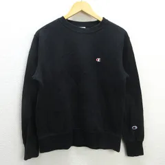 G■チャンピオン/champion  スウェットシャツ/トレーナー【L】黒/men's/13【中古】■