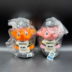 サトちゃん　サトコちゃん　ソフビ貯金箱　コインバンク　ファイターズ