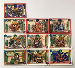 【当時物】 SDガンダム SD戦国伝 風林火山編 カード 10枚セット 【まとめ売り】