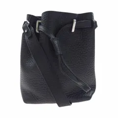 Furla フルラ ショルダーバッグ レザー 巾着 2WAY ショルダー ハンドバッグ ブラック系【中古】のサムネイル