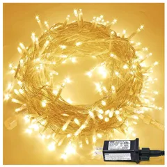 【★人気商品★】キャンデイ（candy88）LEDイルミネーションライト屋外 防水500球100mLEDストリングライト 屋外 防水 8点灯パターン 記憶メモリー インテリアライト クリスマス 飾りライト ワイヤライト キャンプ用 ト ledガーランドライト