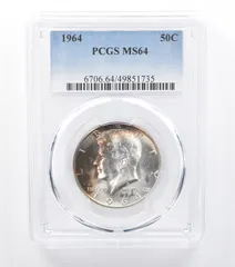 【美品】1964年ケネディハーフダラー　2枚セット 楽天市場】ケネディ ハーフ ダラー 1964の通販