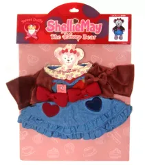 【中古】ぬいぐるみ シェリーメイ コスチュームセット(ぬいぐるみ用衣装) 「スウィート・ダッフィー2016」 東京ディズニーシー限定