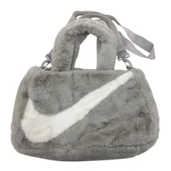 186000NIKE ナイキ ハンドバッグ・ショルダーバッグ 2WAY グレー/ホワイト ★美品★のサムネイル