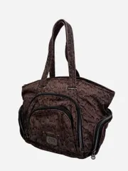 ディーゼル ナイロントートバッグ レオパード ブラウン ヒョウ柄 A4 PC