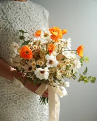 ポピーとユーカリ♡ナチュラルブーケ