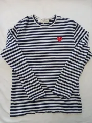 最終値下げ⭐美品⭐プレイコム・デ・ギャルソン　ロンT PLAY COMME des GARCONS ロンT | GARCONS FREAKS