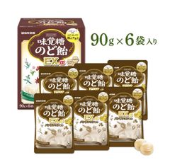 UHA 味覚糖のど飴EXα 90g x 6　新品