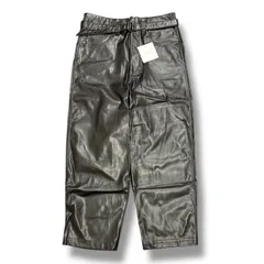 SABY サバイ レザーパンツ MUZE 山中拓也 2025年最新saby レザーパンツ