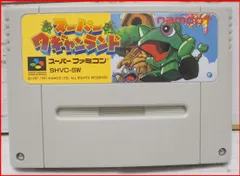 SFCソフト【スーパーワギャンランド】初期起動確認済み■NAMCOTナムコSHVC-SW■スーパーファミコン レトロ【中古】送料込