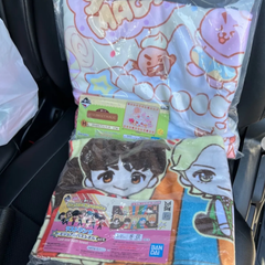 一番くじBT21 ほわほわブランケット&TinyTAN ビジュアルバスタオル