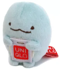 【中古】ぬいぐるみ [単品] とかげ てのりぬいぐるみ 「ユニクロ×すみっコぐらし グラフィックTシャツ」 付属品