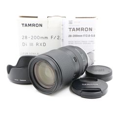 【美品】TAMRON タムロン 28-200mm F2.8-5.6 Di III RXD A071SF ソニー用