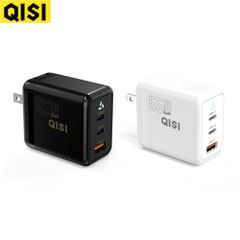 USB タイプ C 充電器 65W 高出力 3台同時充電 折り畳める usb pd 充電器 USB A コンセント タイプc充電器 Type C PSE認証 スマホ ノートパソコン gan 急速充電器