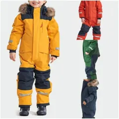 [色：イエロー ]スキーウェア スノーボード ウェア 80cm 90cm 100cm 110cm 120cm 130cm 140cm 150cm160cm キッズ ボードウェア スノボウェア ジュニア675