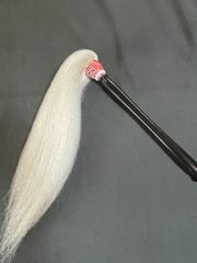 払子佛具チッベト馬尾毛と宝石の木緑檀熱くてもサラサラ現品無料発送