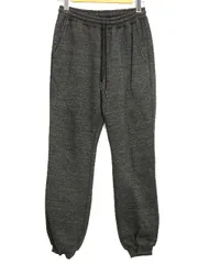 ノンネイティブ nonnative DWELLER EASY PANTS C/P/R SWEAT 2024AW チャコール ダークグレー スウェット イージー パンツ 裏起毛 1 ボトムスのサムネイル