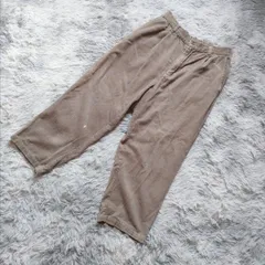 【MONO MART】モノマート  コーデュロイパンツ【L】ゆったり  カワイイ  レディース  茶色  ブラウン【送料無料】