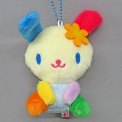 サンリオ ウサハナ 2003年 ぬいぐるみ キーホルダー 平成レトロ ⑤