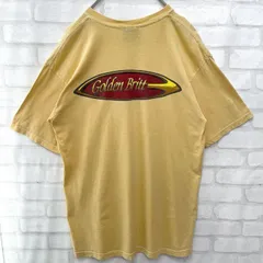 【入手困難】USA製 Golden Britt くすみカラー Tシャツ イエロー アメリカ製 コットン