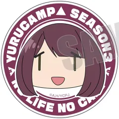 ゆるキャン△2 天竜浜名湖鉄道 缶バッジ 土岐綾乃 ゆるキャン△ 描き下ろし76mm缶バッジ 土岐綾乃 浜松土産 ver