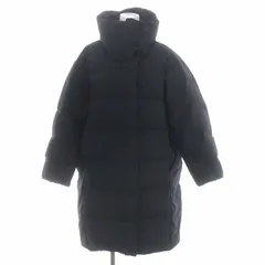 デサント DESCENTE 別注 DESCENTE × TOMORROWALND ダウンコート ロング アウター ジップアップ S 濃紺 ダークネイビー /MI ■OSのサムネイル