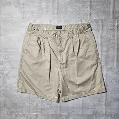 『 DOCKERS / ドッカーズ 』 2タックチノショーツ ( W38 ) ベージュ色 ウエストサイズを調節できるアジャスターとゴム付き設計により快適なフィット感を実現 タフな丈夫な生地を採用