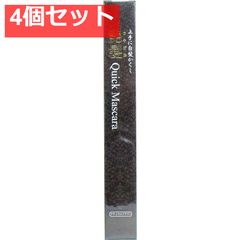 上手に白髪かくし 艶髪 クイックマスカラ ナチュラルブラウン 15g 4個セット まとめ売り