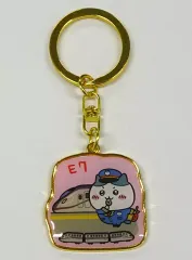 【中古】キーホルダー ハチワレ(E7系新幹線) ダイカットキーホルダー 「ちいかわ なんか小さくてかわいいやつ」 東日本限定