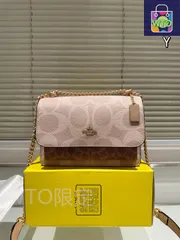 【今日特価】Coach コーチ 新作オルガンバッグ クレア 金属チェーンが軽量-WTO輸入1