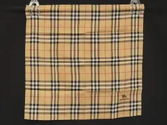 ■美品■ Burberrys バーバリーズ ノバチェック スカーフ ストール レディース ブラウン系 DG4165