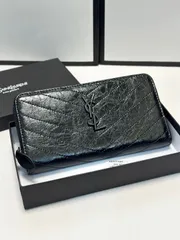 サンローランのハンドバッグ小銭入れハンドバッグ財布、財布、銀行カードバッグ、[本日特価|新品未使用品]
