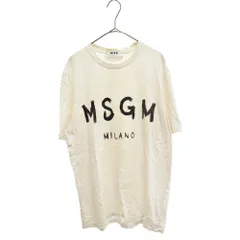 2024年最新】エムエスジーエム MSGM Tシャツ メンズ 半袖 カットソー