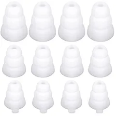 【在庫処分】トリプルフランジ イヤーピース A-Focus 3フランジイヤーピース イヤーチップ イヤーパッド 内径ダイヤ3.8-5mm円形カナル型イヤホン対応 BeatsFlex用 SO-NY MDR/XBAイヤホン用 JV-C HA-FX1X／HA-FX3