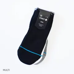 【3足セット】STANCE SOCKS スタンス ソックス ICON LOW 3PK アイコン ロー 3パック A255D22ICO 靴下 アンクルソックス 無地 ロゴ ユニセックス レディース メンズ 新品 国内正規品 【サイズ / S：22-24.5cm】