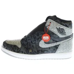 NIKE (ナイキ) AIR JORDAN 1 RETRO HIGH OG REBELLIONAIRE 555088-036 エアジョーダン1 リベリオネア ハイカットスニーカー グレー US11/29.0cm