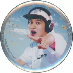 [중고] 배지·핀즈 키타무라 장해(카츠마타 요타로) 트레이딩캔 배지(메인 비주얼) [영화 돈까스 DJ 아게타로]