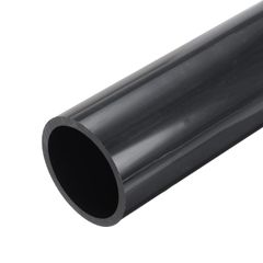 新品 uxcell 2個 塩ビパイプ エンビパイプ 硬質PVC 53.6mm内径 63.0mm外径 30cm長さ ディープグレー 耐衝撃性 水管 水道管 工芸品 ケーブルスリーブ用