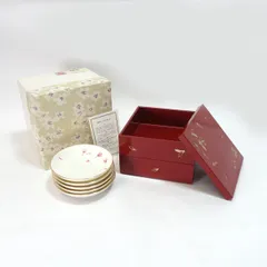 たち吉 / RICH　FIELD ◆【和食器】リッチフィールド/フィン パーティーセット（2段重小皿5） 947-850 すまい 雑貨 ギフト ギフト【未使用】 