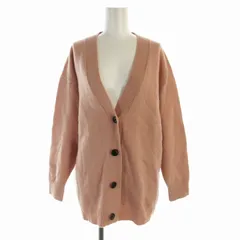 ジャーナルスタンダード レリューム JOURNAL STANDARD relume メリノウールオーバーサイズカーディガン ニット Vネック 長袖 F ピンク 21080462113030 /RO