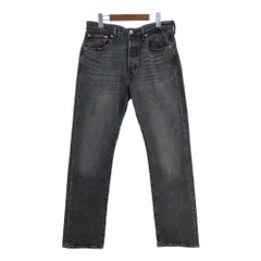 Levi's リーバイス 501 デニムパンツ ブラック（メンズ W32 L32 ）中古 古着 T5177