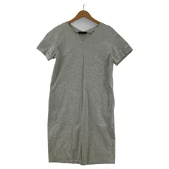 UNTITLED  アンタイトル Vネックワンピース size1/グレー